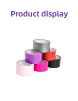 Erotic SM Props 16m Electrostatic Tape Blindfold Mouthless Tape Handcuffs Alternative