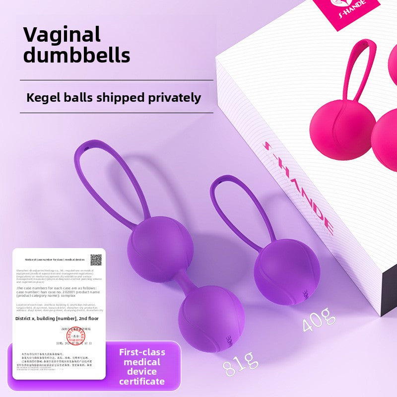 Kegel Beginner Exercise for Women Pelvic Floor Muscle Repair Tightening Vagina Dumbbell Female Sex Toy Kegel Ball