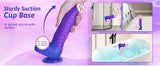 Cross-Border Hot-Selling Female Fake Penis Masturbator Machine Sex Toys Telescopic Swinging Electric Realistic Dildo Fake Body
