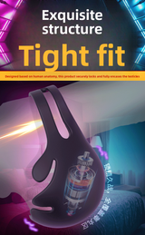 Semen Locking Ring Male Masturbator Testicle Trainer Penis Sleeve Adult Products Semen Locking Vibrating Ring