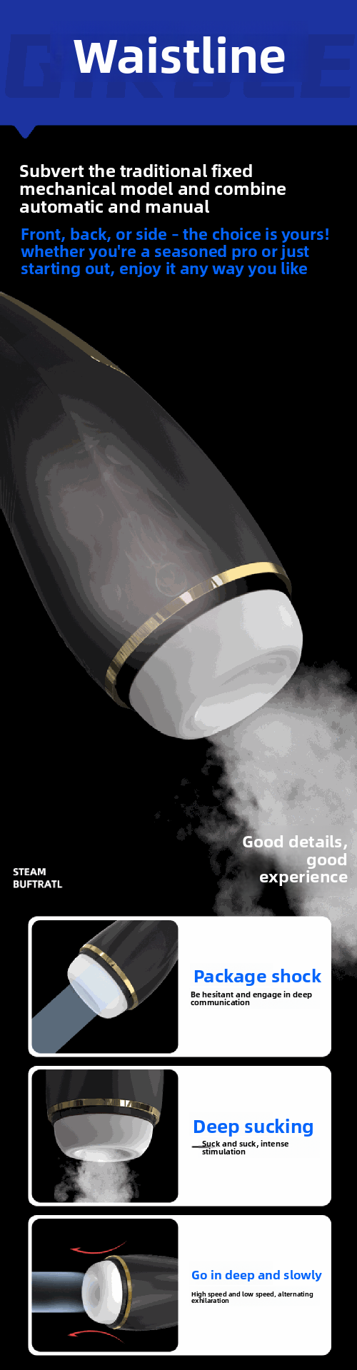 Adjustable Tightness Suction Cup Electric Fully Automatic Masturbator Adult Sex Toys Male Masturbation Clip Suction Cup