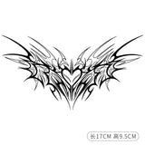 sm Sexy Props Succubus Herbal Tattoo Stickers Female Butterfly Wing Tattoo Stickers Adult Products