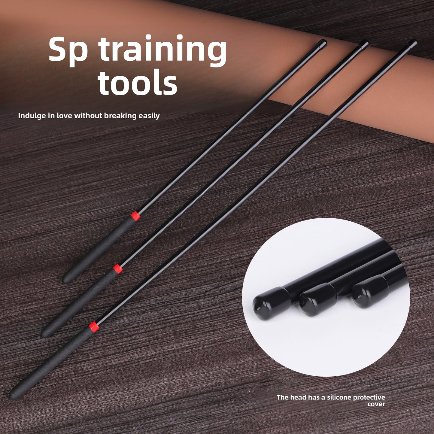 Sex Toys SM Props Fiber Training Rod Role Play Female Slave Training Whip Punishment Tool