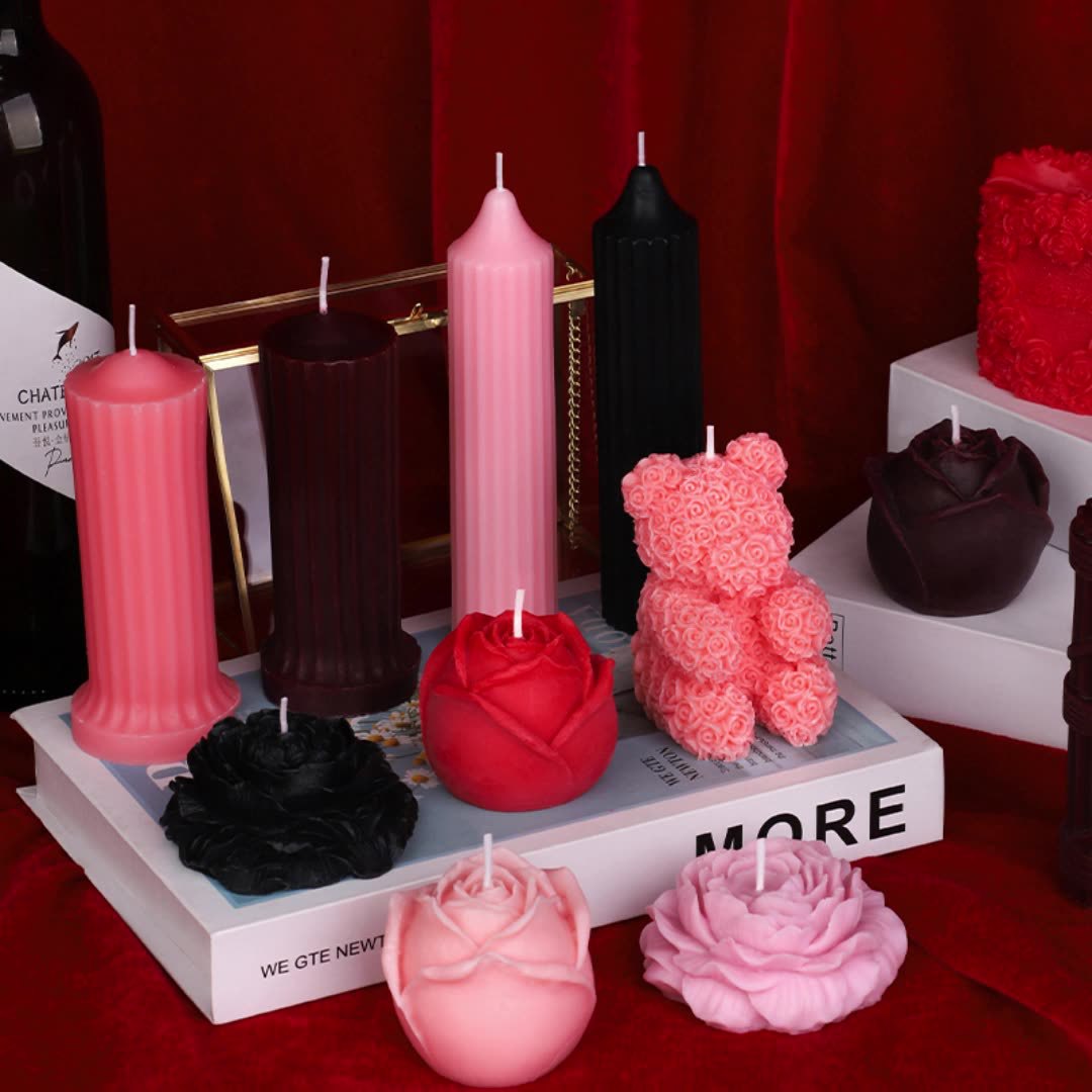 SM Sex Toys Cat Paw Rose Flower Low Temperature Candle Female Bed Props Alternative Passion Training Wax Drop Gift