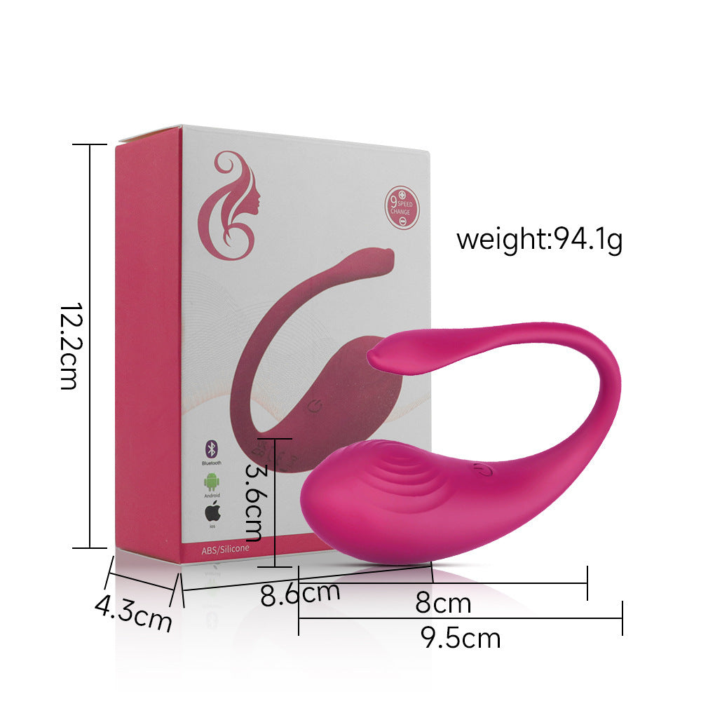 AITT Female Toy Strong Vibration Silent app Remote Control Vibrator for Outdoor Wear, Sexy Instant Trendy Magic Vibrator