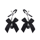 Sex Toys Props Bow Bell Nipple Clips Female Flirting Teasing Nipple Clips