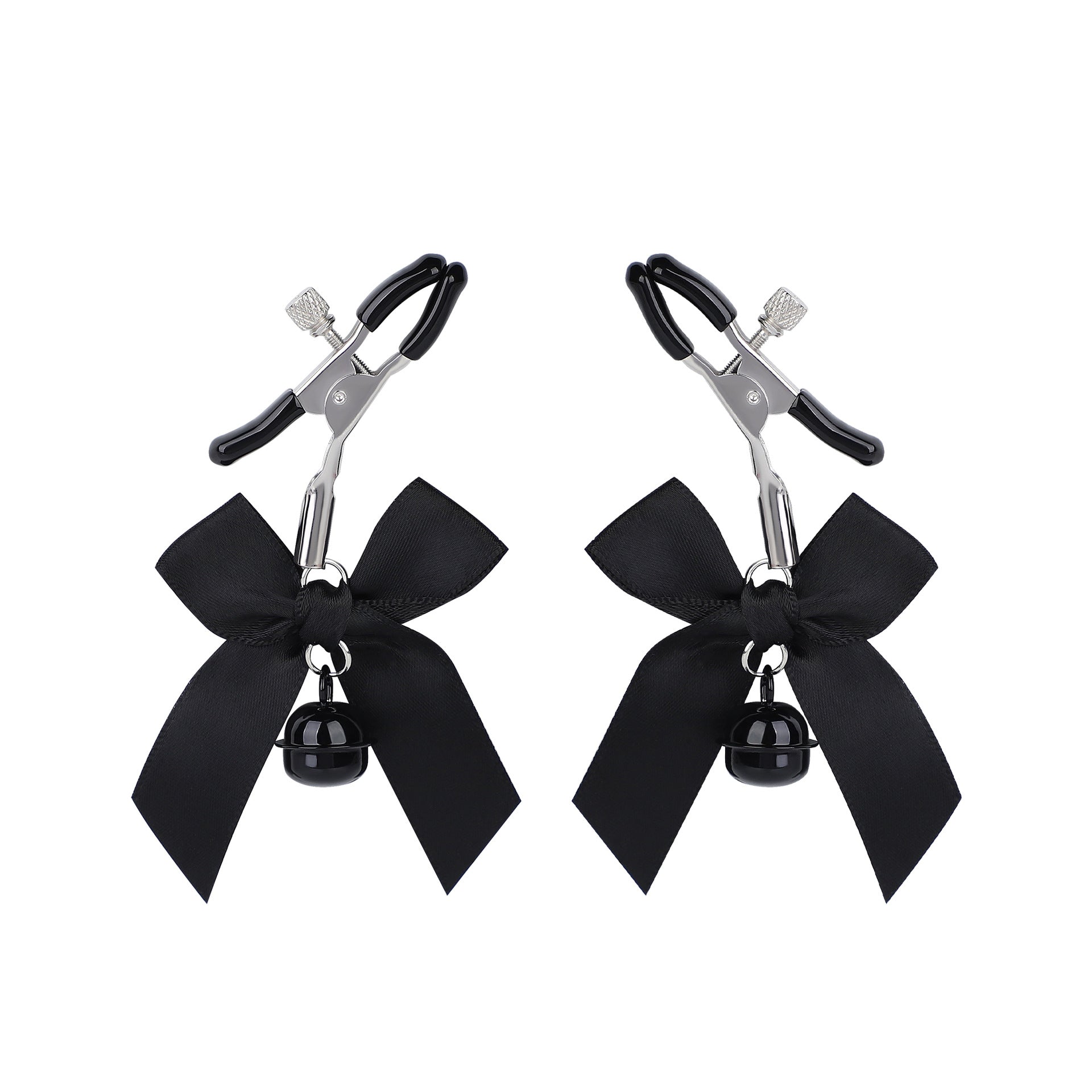 Sex Toys Props Bow Bell Nipple Clips Female Flirting Teasing Nipple Clips