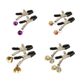 Sex SM Props Couple Flirting Fun Bell Nipple Clamps Female Masturbation Sex Toys Nipple Clamps