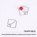 Female SM Props Erotic Nipple Clamps Female Slave Training Invisible Nipple Clamps for Outdoor Use