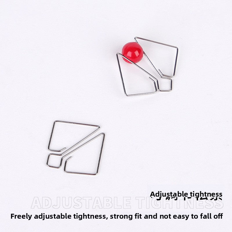 Female SM Props Erotic Nipple Clamps Female Slave Training Invisible Nipple Clamps for Outdoor Use