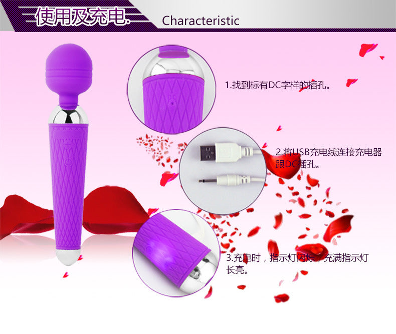 G-spot Vibrator Dream Charging AV Bar Silicone Women's Massage Bar Vibrator