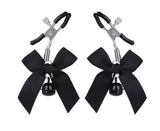 Sex Toys Props Bow Bell Nipple Clips Female Flirting Teasing Nipple Clips