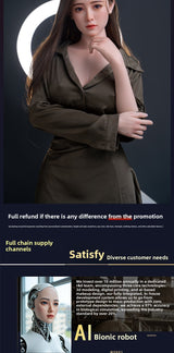 Silicone Doll Full Body Entity Non-Inflatable Smart Adult Sex Products Entity Doll for Men