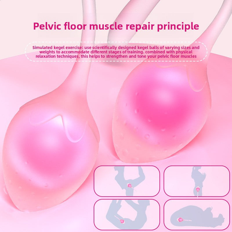 Vaginal Dumbbell Pelvic Floor Muscle Repair Sex Toys Kegel Ball Dumbbell Vaginal Exerciser Can Be Pasted