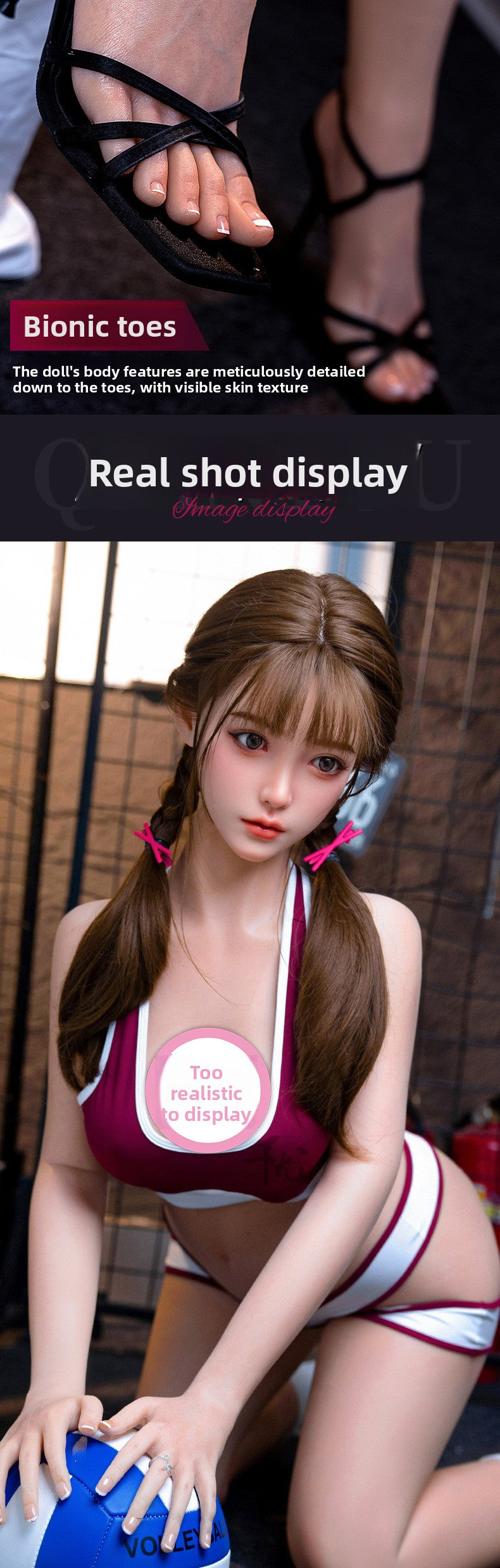 Full Body Silicone Solid Doll for Men Inflatable Insertable Equal Body Hand Doll for Men Sex Adult Products for Men