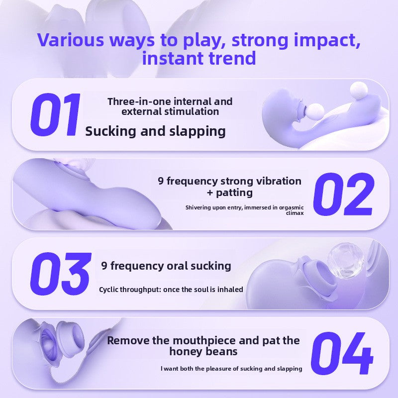 40pcs/box Sucking Vibrator Insertion Patting Masturbator Female Products Sex Toys Customization