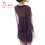 Sexy Lingerie for Women Plus Size See-through Temptation Strap Sexy Lace Nightdress Sleepwear Emotional Supplies Set