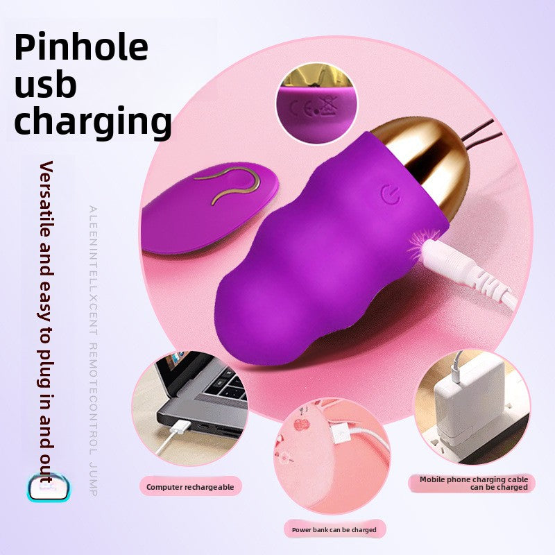 Remote Control Strong Shock Vibrator Women's Masturbation Device Women's Private Parts Supplies Adult Sex Toys Sex Product Factory