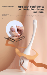 Domestic Mini G-Spot Vibrator for Women Strong Vibration Fixed Curved Adult Sex Toy Female Masturbator