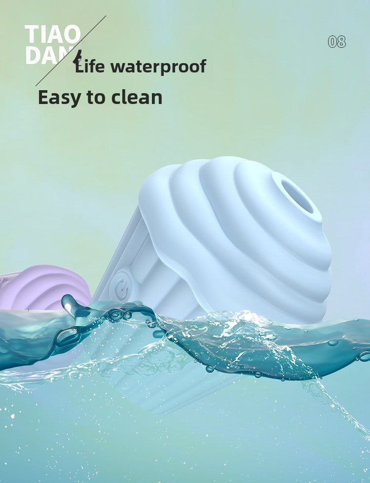 Ice Cream Sucking Instant Tide Vibrator Female Masturbator Multi-frequency G-spot Teasing Magnetic Sex Toys