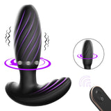 Recommended 360 Degree Rotating Silicone Anal Plug Toy Sex Products Back Court Female Toy Vibrating Anal Plug