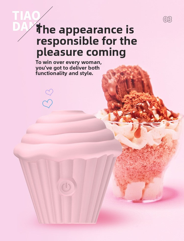 Ice Cream Sucking Instant Tide Vibrator Female Masturbator Multi-frequency G-spot Teasing Magnetic Sex Toys