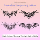 sm Sexy Props Succubus Herbal Tattoo Stickers Female Butterfly Wing Tattoo Stickers Adult Products