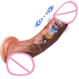 Dildos Manual Soft Silicone Realistic Dildos Female Masturbator Fake Penis Adult Sex Toys