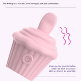Ice Cream Multi-frequency Instant Tongue Licking Vibrator Female Masturbator Magnetic Charging Adult Sex Toy