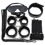 Sexy Plush SM Set Adult Products Couple Training Handcuffs Binding Restraint 7-Piece Set Alternative Sex Toys