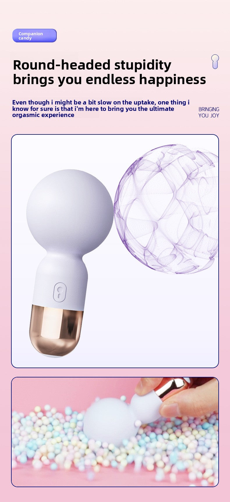 Mini Massage Stick Dormitory Silent Vibrator Female Masturbator Adult Clitoral Masturbation Massage AV Stick