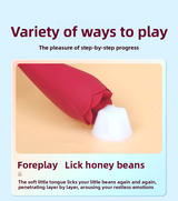 Tongue Licking G-Spot Vibrator for Women, Adult Sex Toy, Vibrating Tongue G-Spot Stick