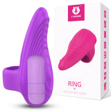 Intimate Finger Vibrator Female Masturbator G-spot Vibrating Finger Sleeve Female Masturbation