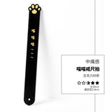 Punishment Training SM Props Acrylic Ruler Spanker Erotic Leather Spanker SP Leather Whip Pointer Alternative Adult Products