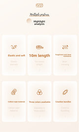 New Bondage Restraint Erotic SM Binding Rope Alternative Sex Toys Kinky Props Couple Flirting Adult Products