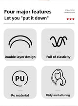 SM Props Erotic Whip Leather Pat Couples Flirting SM Training Double-layered Loud Pat SM Alternative