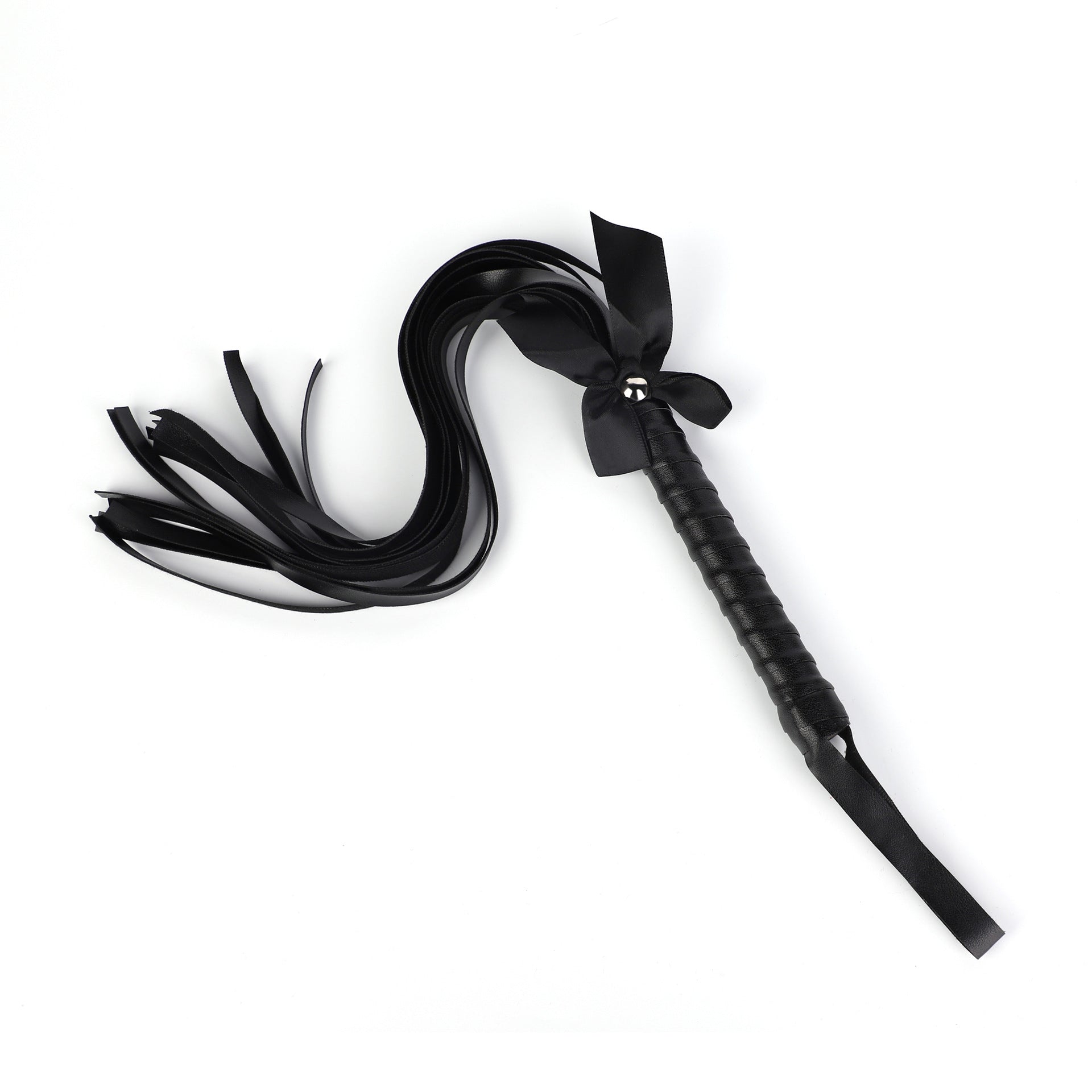 SM Props PVC Erotic Whip Training Punishment Bowknot Erotic Whip Alternative