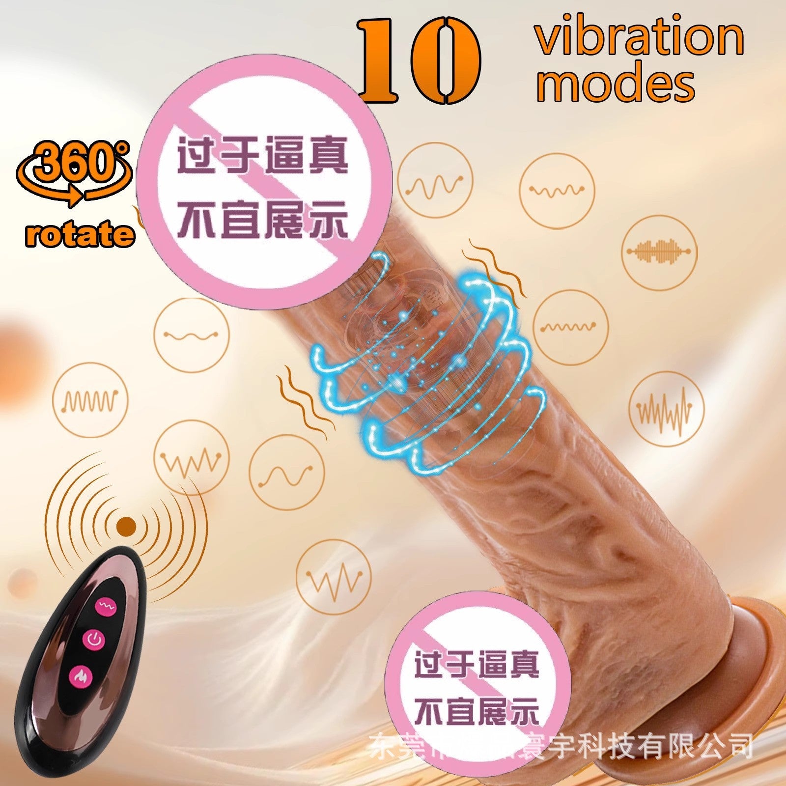 Penis Masturbator for Women Automatic Thrusting Dildo Silicone Soft Realistic Sex Toy Telescopic Machine