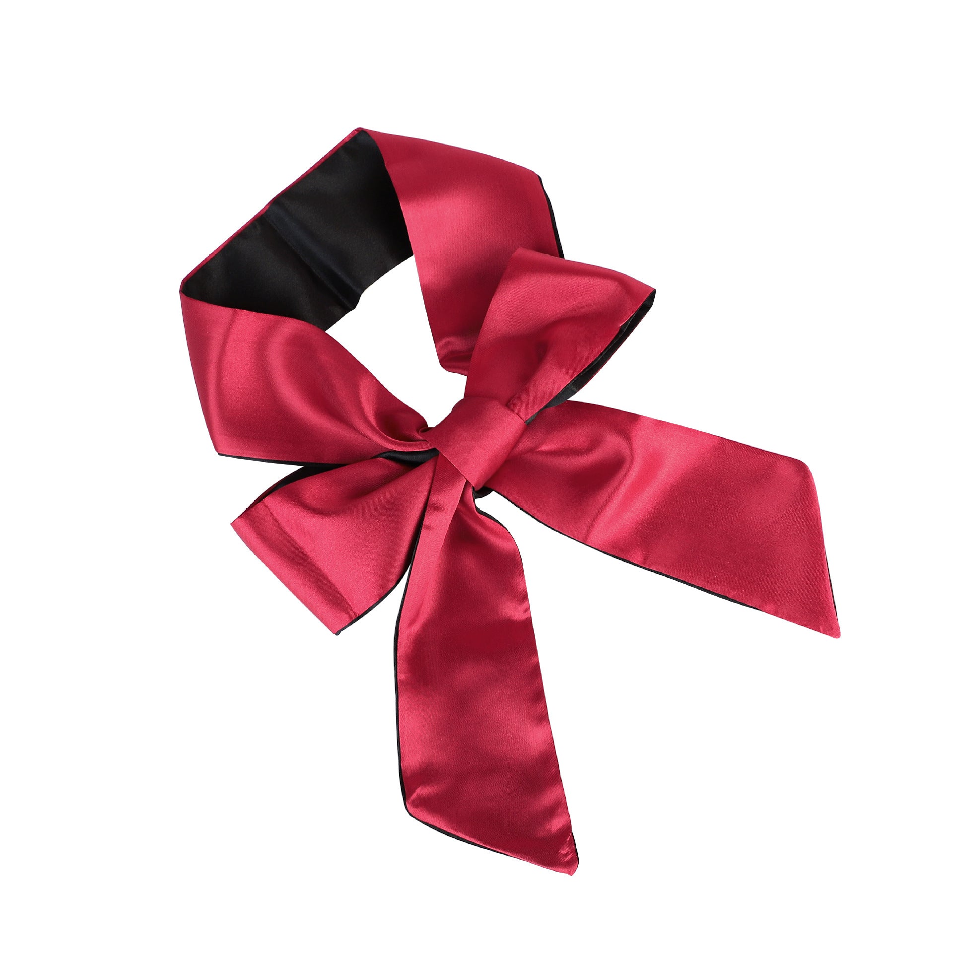 SM Props Imitation Silk Satin Sexy Blindfold Couple Flirting Bondage Restraints Handcuffs Adult Products