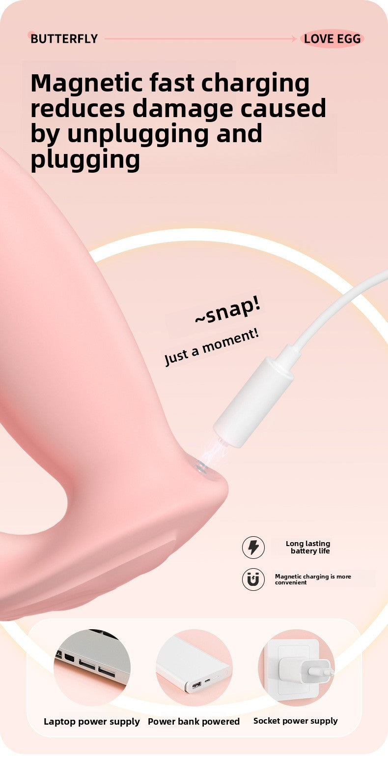 Butterfly Wearable Vibrator Remote Control Masturbator Female Toy Adult Product Vibrator Insertion