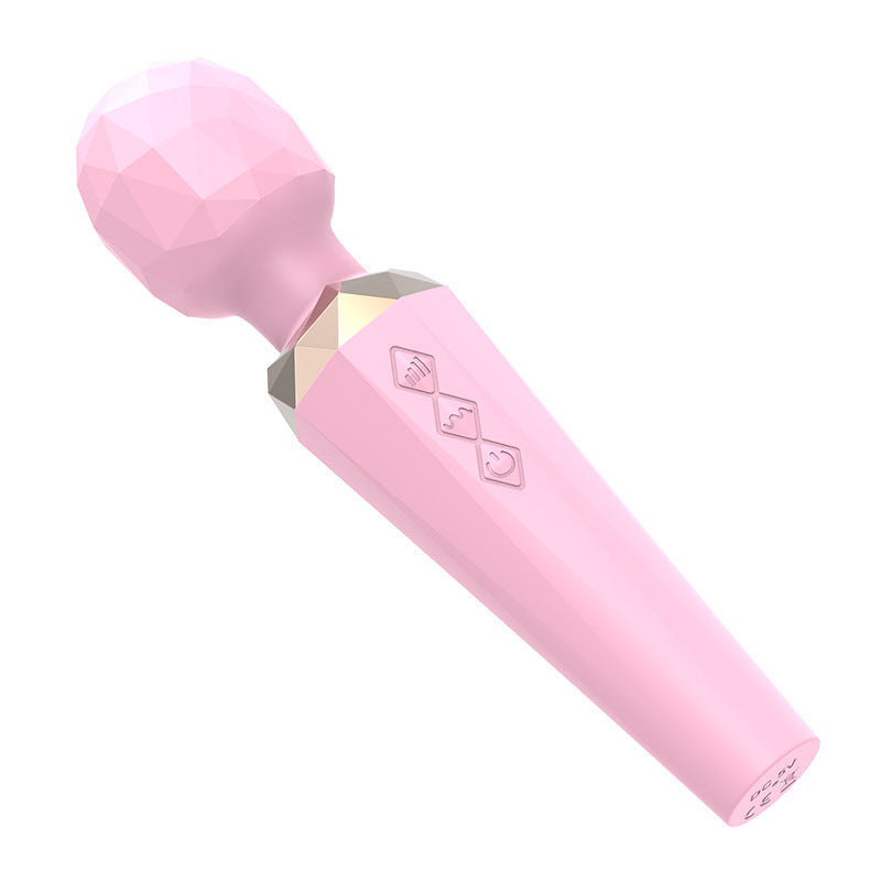 Cross-border crystal vibrator adult AV massage stick sex toys