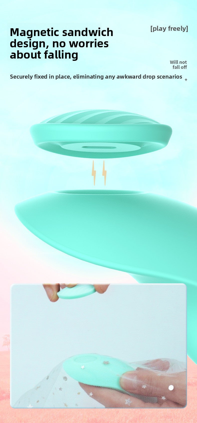 Wearable Vibrator for Women, Toy Vibrator, Wireless Remote Control Vibrator for Female Use