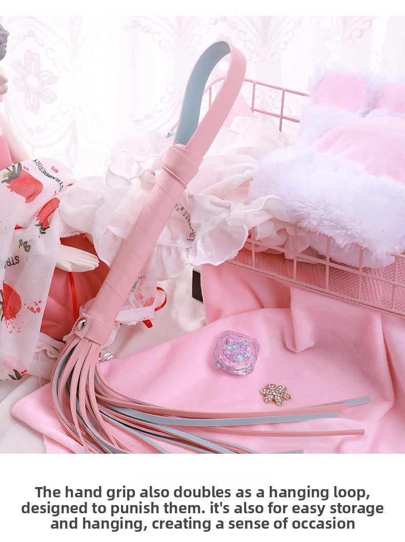 Alternative Erotic SM Props Female Slave Training Sexual Punishment SP Whip Macaron Erotic Whip SM Adult Products