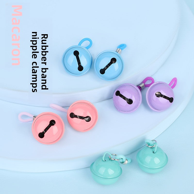 Sex Toys SM Props Silicone Nipple Clamps Rubber Bands Nipple Binders for Women Teasing Restraint Nipple Clips