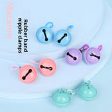 Sex Toys SM Props Silicone Nipple Clamps Rubber Bands Nipple Binders for Women Teasing Restraint Nipple Clips