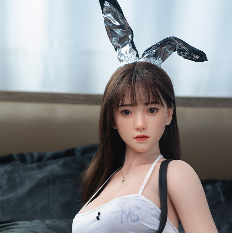 Realistic Doll Sexy Bunny Girl Uniform Temptation Big Breast Maid Insertable Automatic Suction Sex Toy