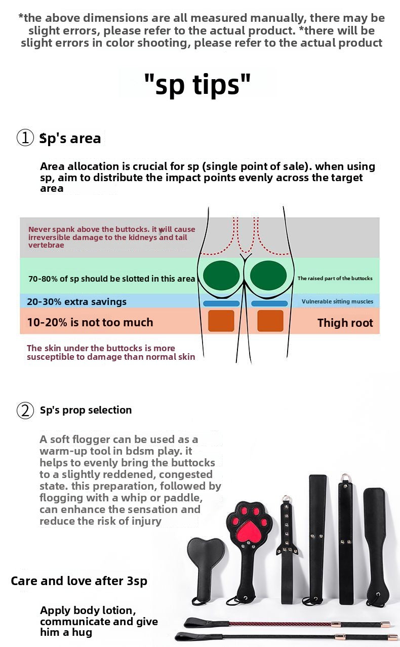 Punishment Training SM Props Acrylic Ruler Spanker Erotic Leather Spanker SP Leather Whip Pointer Alternative Adult Products