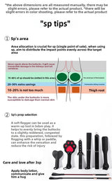 Punishment Training SM Props Acrylic Ruler Spanker Erotic Leather Spanker SP Leather Whip Pointer Alternative Adult Products