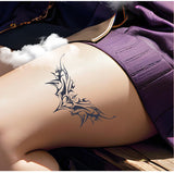 sm Sexy Props Succubus Herbal Tattoo Stickers Female Butterfly Wing Tattoo Stickers Adult Products
