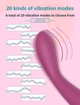 New Finger Vibrator G-Spot Instant Tide 20 Vibration Modes USB Rechargeable Portable Adult Sex Toy